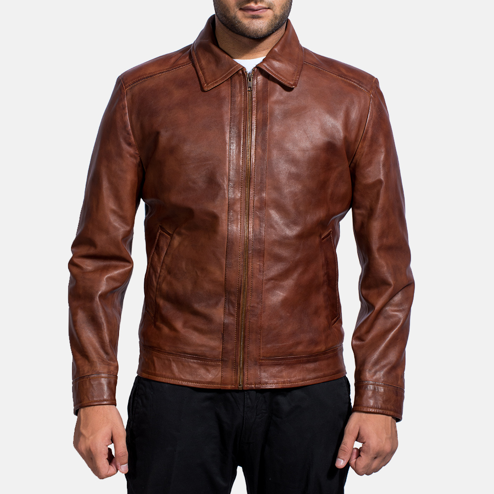 men leather jacket